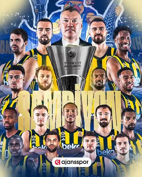 🔥🔥🔥🔥🔥🔥🔥 🏆 2024-25 EUROLEAGUE SEZONU ŞAMPİYONU; AVRUPA'NIN EN BÜYÜĞÜ FENERBAHÇE! 🟡🔵 Gurur duyuyoruz! 🇹🇷