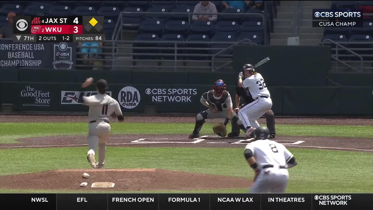 JOE SIERVO IN THE CLUTCH ‼️ 📺 CBSSN WKU Baseball | #NoLimitsOnUs