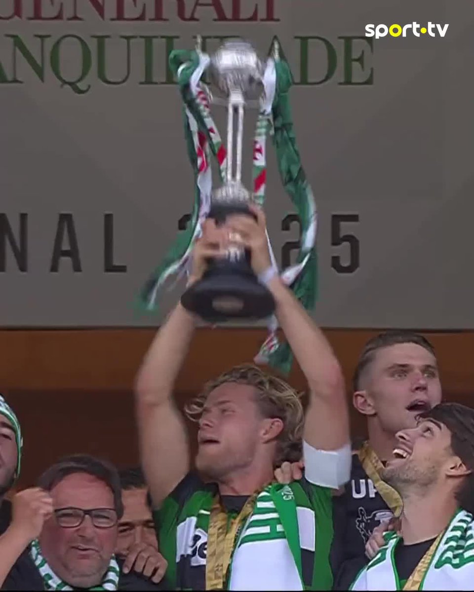 Hjulmand levanta a 18.ª Taça do palmarés do Sporting!