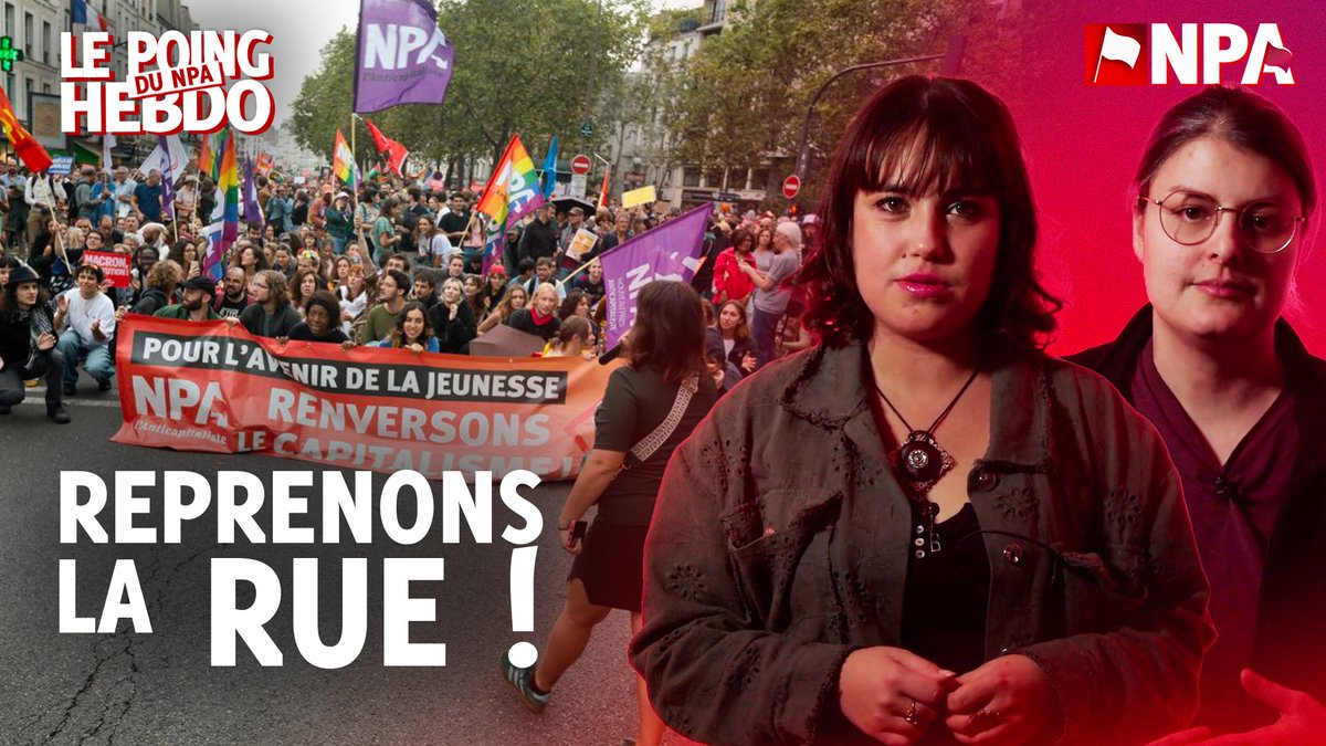 Contre l'alliance du bloc bourgeois et de l'extrême droite, il est urgent que nous reprenions la rue ! Contre la possibilité du fascisme, notre camp social doit s'opposer fermement à l'offensive réactionnaire, néolibérale et autoritaire !