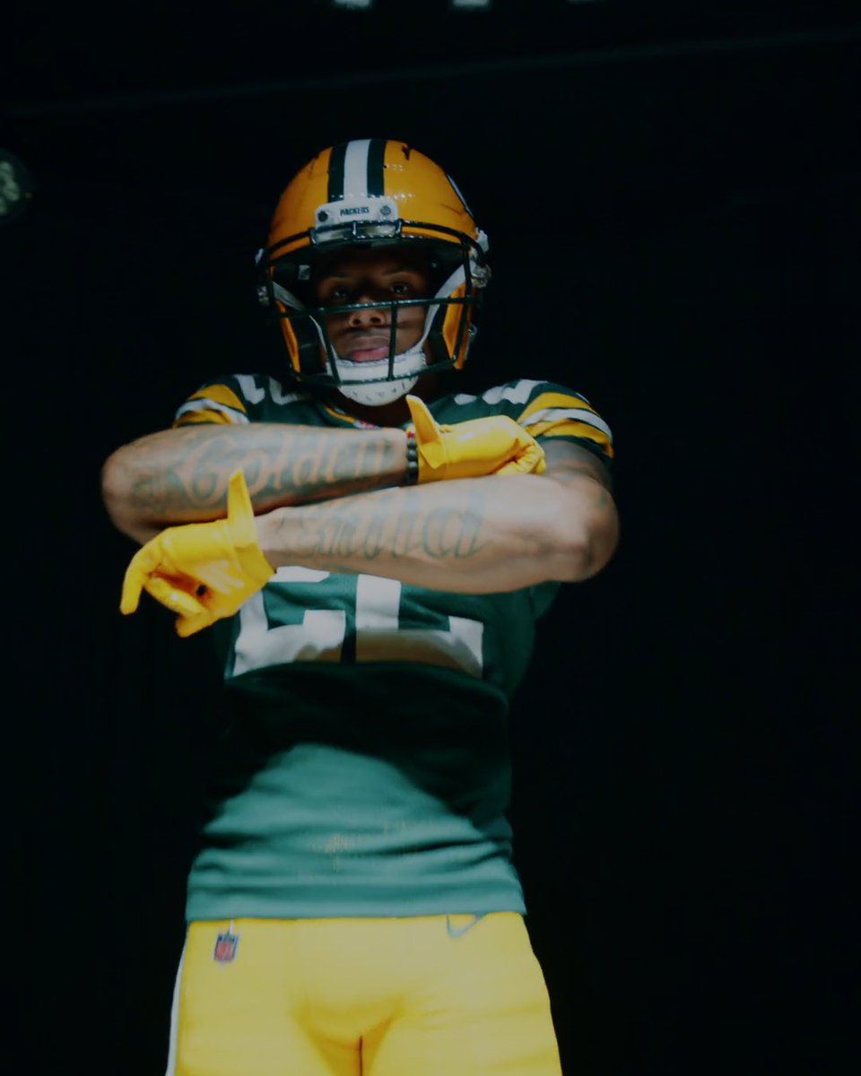 The Golden Child ⭐ 🧀 Matthew Golden Green Bay Packers #NFLPA #RookiePremiere