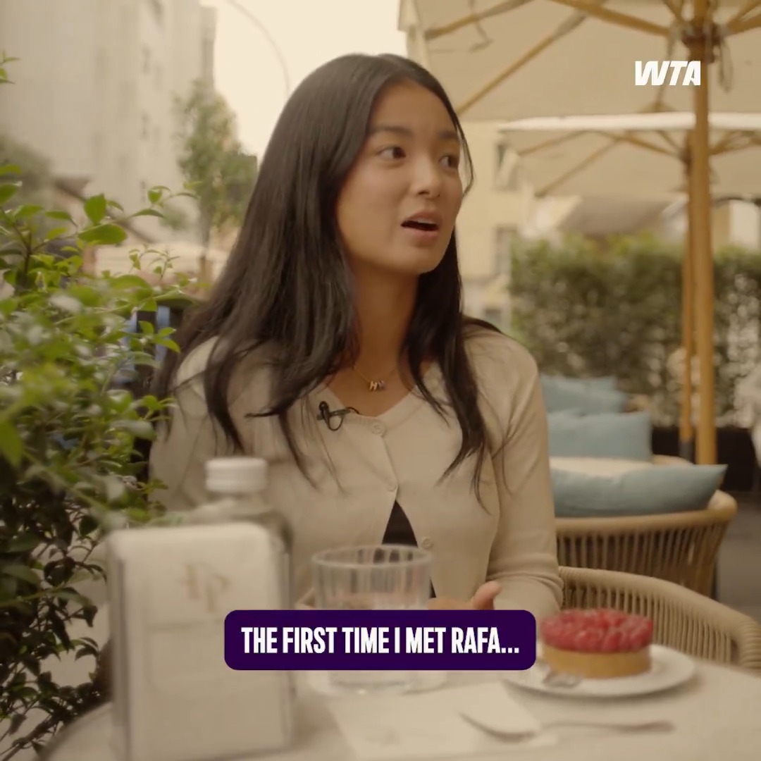 "If [Rafa] says something, I'll do it!" 😅 Alex Eala recalls meeting Rafa Nadal.
