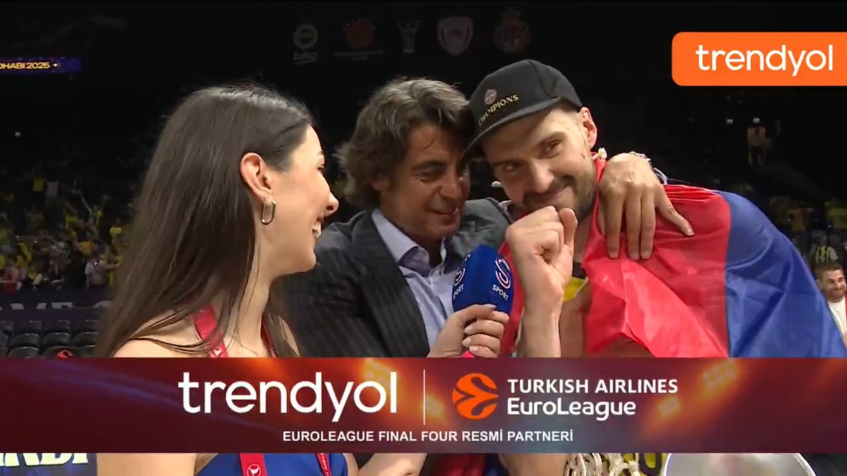 EuroLeague Final Four Resmi Partneri Trendyol; Abu Dabi’de basketbol heyecanının yanında! Trendyol TrendyolAR 🟡🔵 Marko Guduric'in şampiyonluk açıklamaları sizlerle! 👀