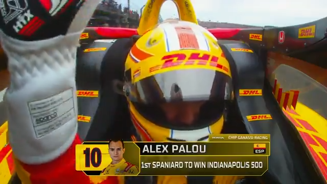 Alex Palou is the first Spaniard to win the #Indy500.