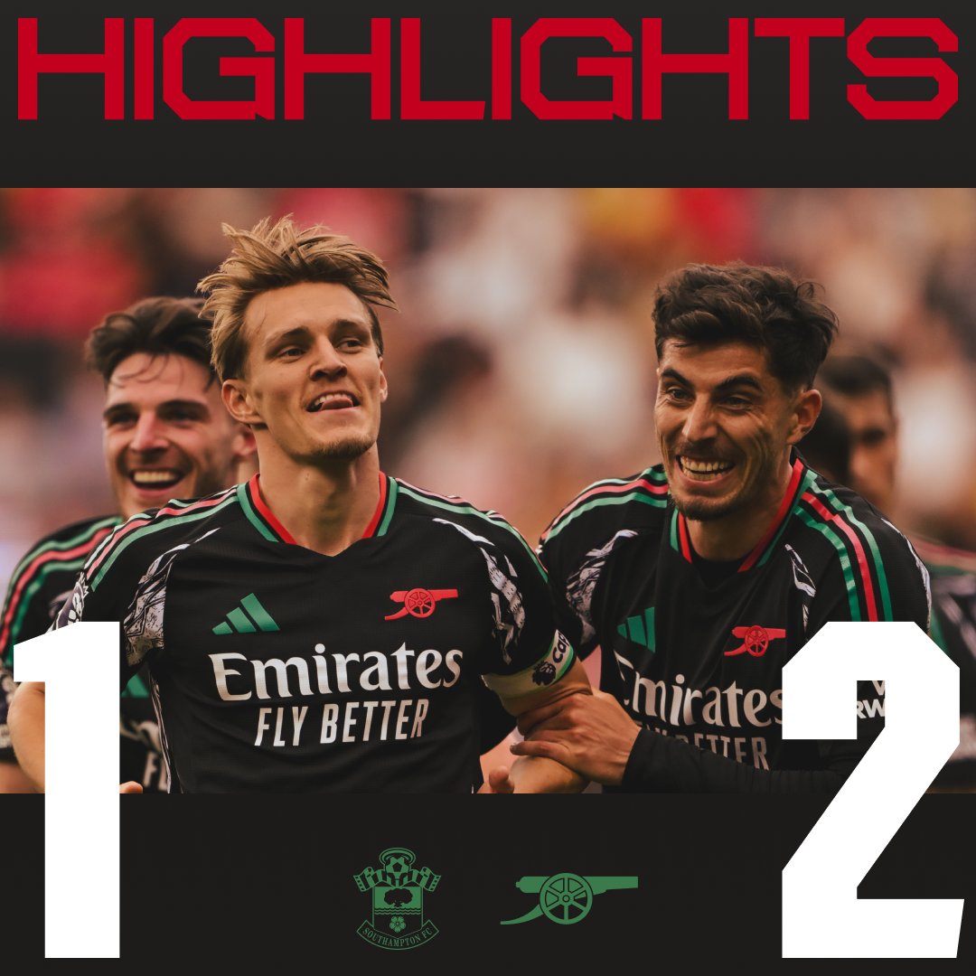 Signing off with a win 🤝 All the key moments from today's 2-1 victory over Southampton 📺