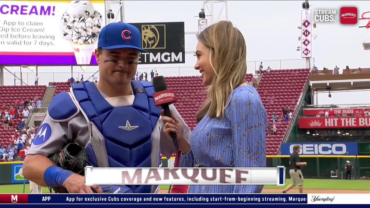 "I'm just thankful for this opportunity to be back here. What a team to be a part of." Reese McGuire gets emotional reflecting on his journey back to the bigs 🥹