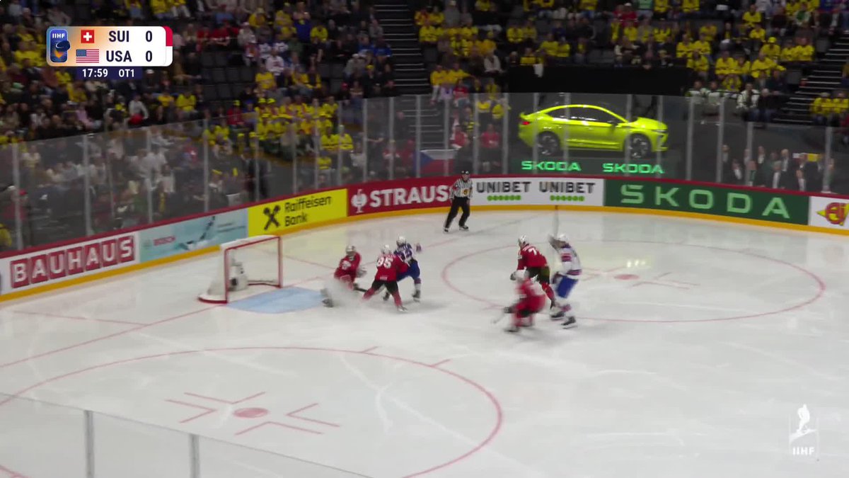 Tage Thompson makes USA GOLDEN! 👏🏆 #MensWorlds #IIHF USA Hockey