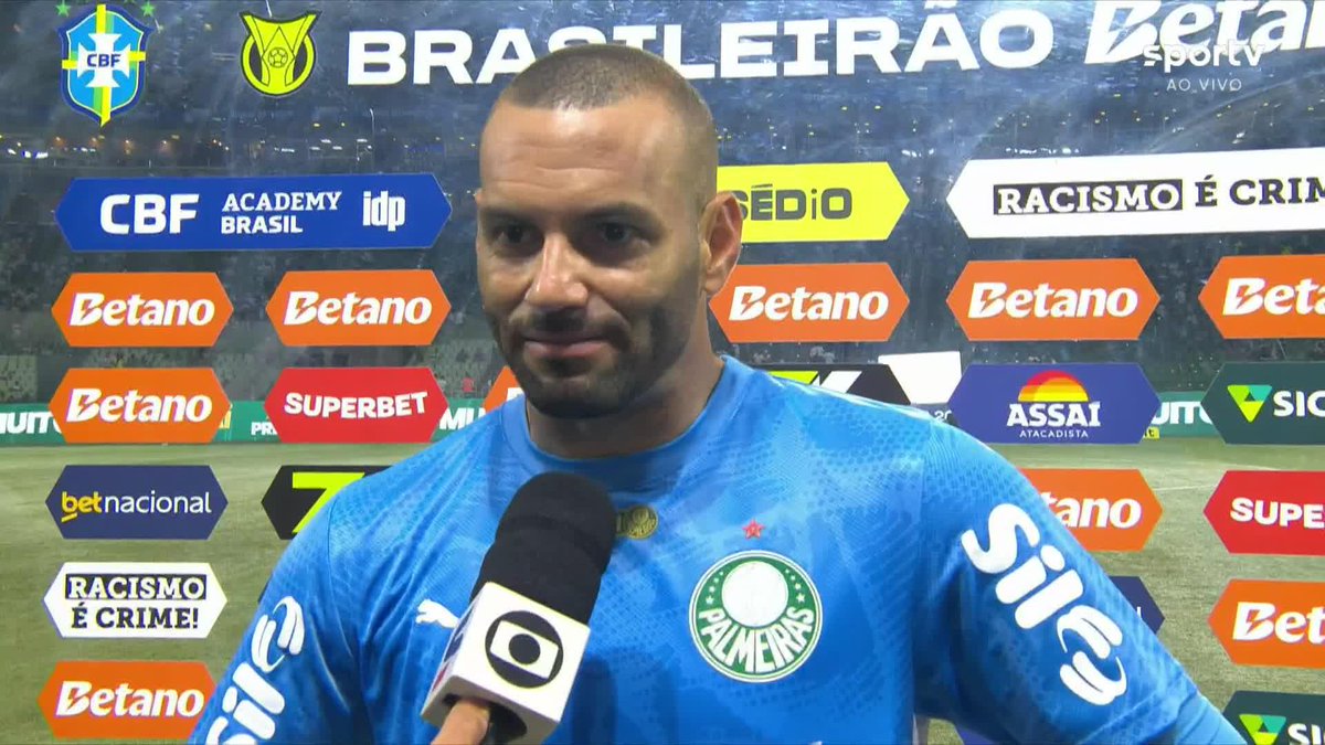 Weverton critica VAR do Brasil após Palmeiras 0 x 2 Flamengo: "É incrível como o VAR funciona em todo lugar do mundo e nós brasileiros temos a categoria de cagar com tudo".