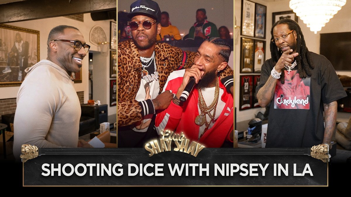 . Tity Boi (2 Chainz) Shot Dice With Nipsey Hussle & Crips in Los Angeles “I gambled in front of his store — that’s kind of how I got accepted a long time ago, maybe 2010. I went out there and started a crap game in front of the Marathon store, around a bunch of Crips and stuff.”