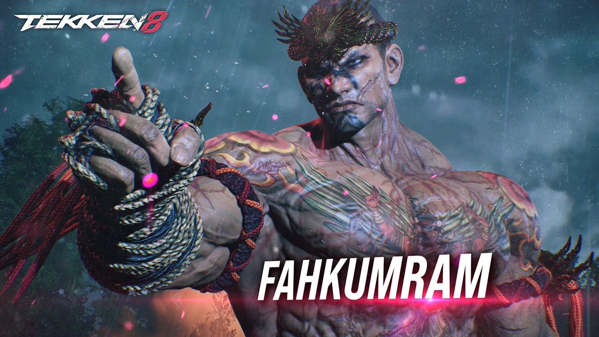 🤜#鉄拳8 シーズン2 第2弾追加キャラ “雷鳴のガルーダ” 「ファーカムラム」の ゲームプレイトレイラーを公開！ 新たにデザインされた プリセット衣装も要チェック👇