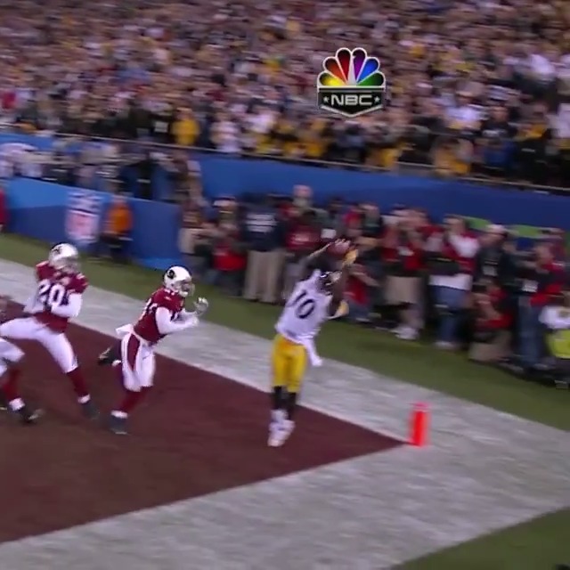 Everyone talks about the catch, but honestly one of the greatest throws in football hsitory.