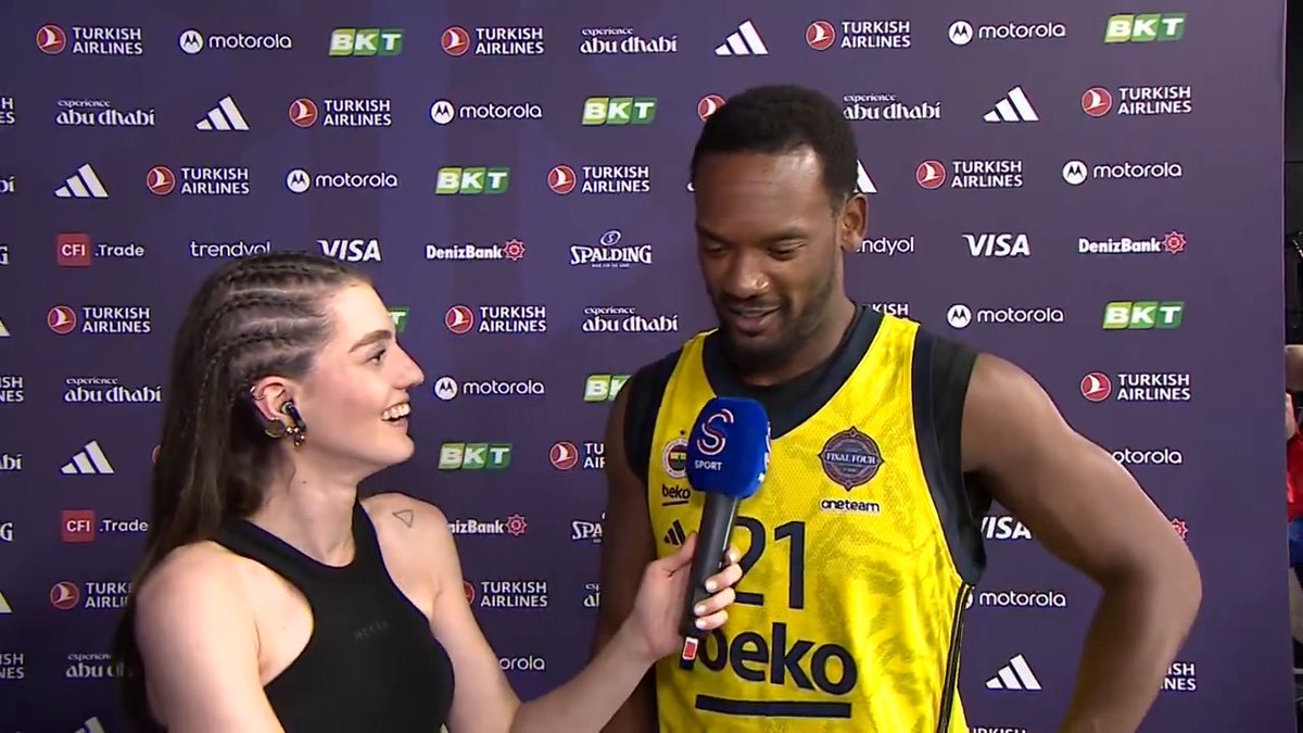 🗣️ Dyshawn Pierre: "Gerçekten muhteşem hissediyorum. Tüm sezon boyunca çok çalıştık ve ödülünü aldık."