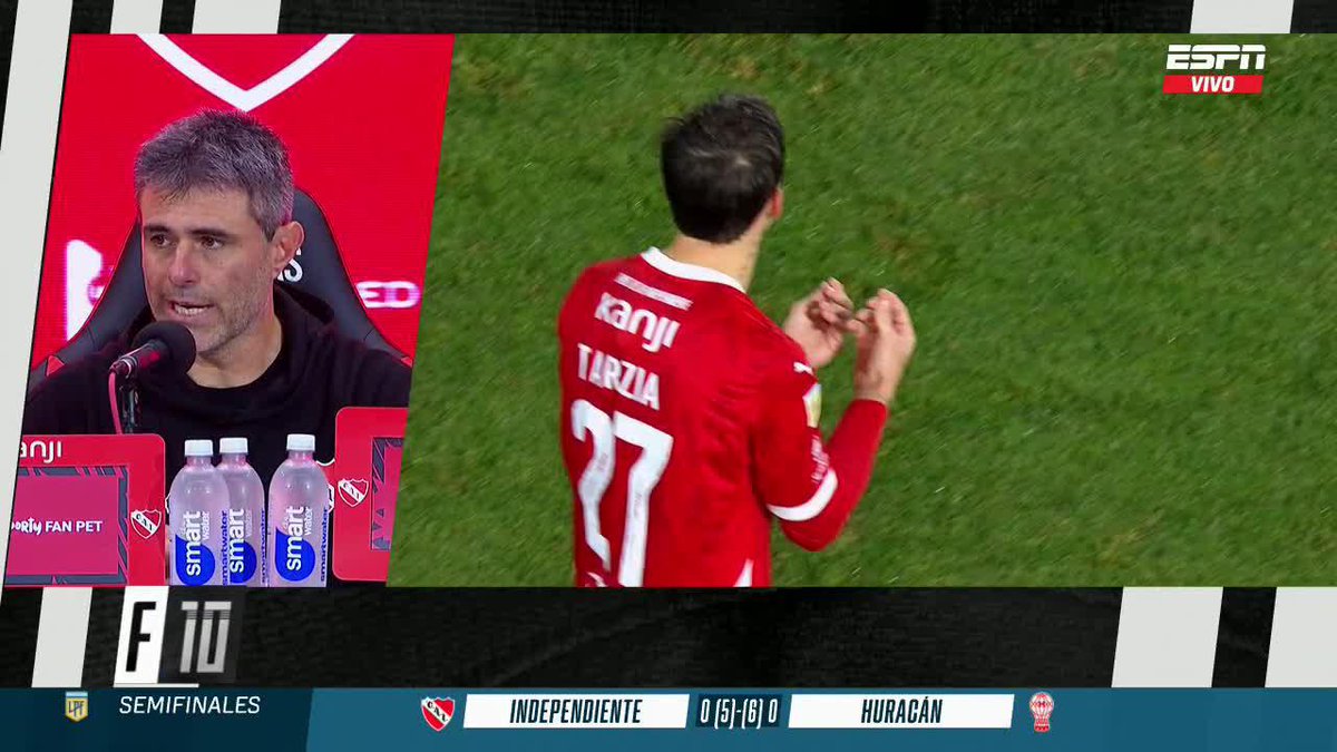 La voz quebrada. La mirada triste. El aprecio y valoración por todo el recorrido desde el inicio del año a la fecha. La conferencia de Vaccari ayer, representa a todos los hinchas genuinos de Independiente. Habrá revancha. Será este año. JUNTOS 🇦🇹