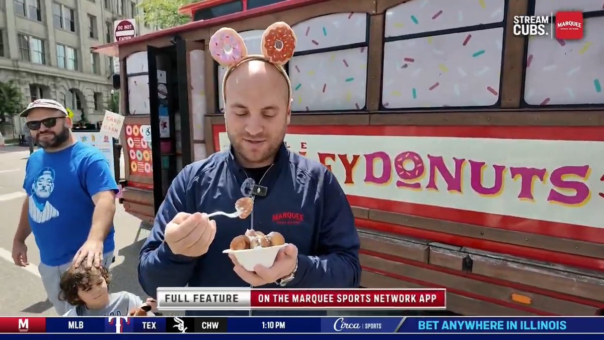 Mac and Cheese, Chicago dogs, and delicious donuts at Taste of Cincinnati 🌭 🍩 Watch the full Alex Cohen taste test on the Marquee Sports Network App!