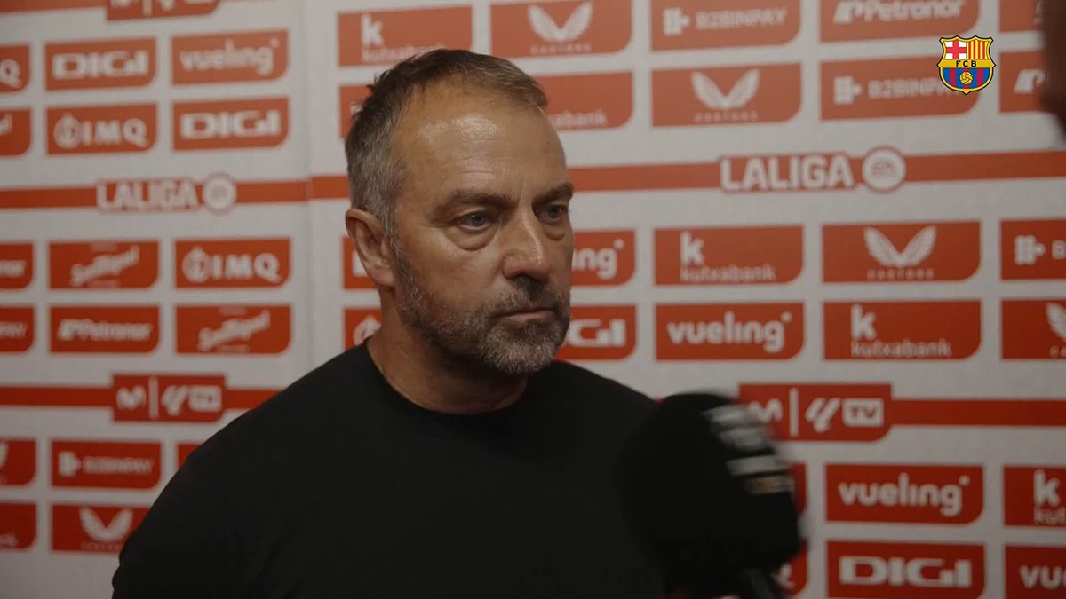 🎙️ HANSI FLICK: “Of course, it was a perfect match for us against one of the top teams in La Liga and away.” #AthleticBarça