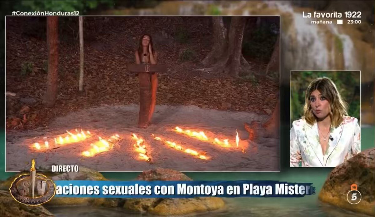 Anita iba a explicar porqué ha engordado y es censurada por Cuarzo 🤔 #ConexiónHonduras12