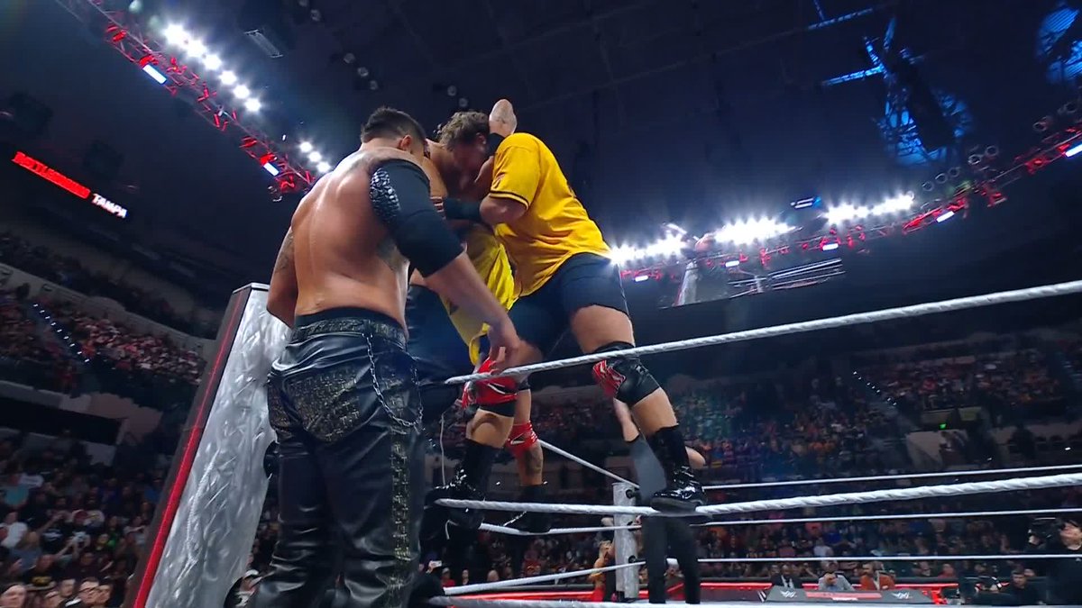 Bodies are flying EVERYWHERE! 🤯 #WWEBattleground