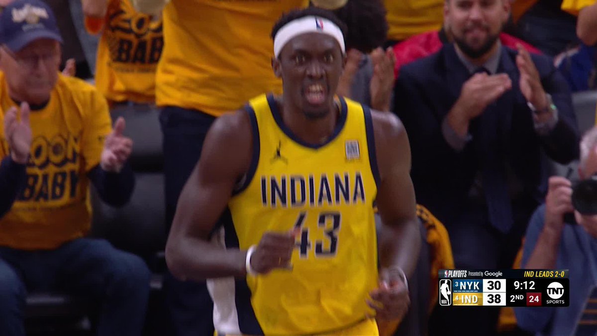 Siakam gets ahead for a 12-4 Indiana run 💨