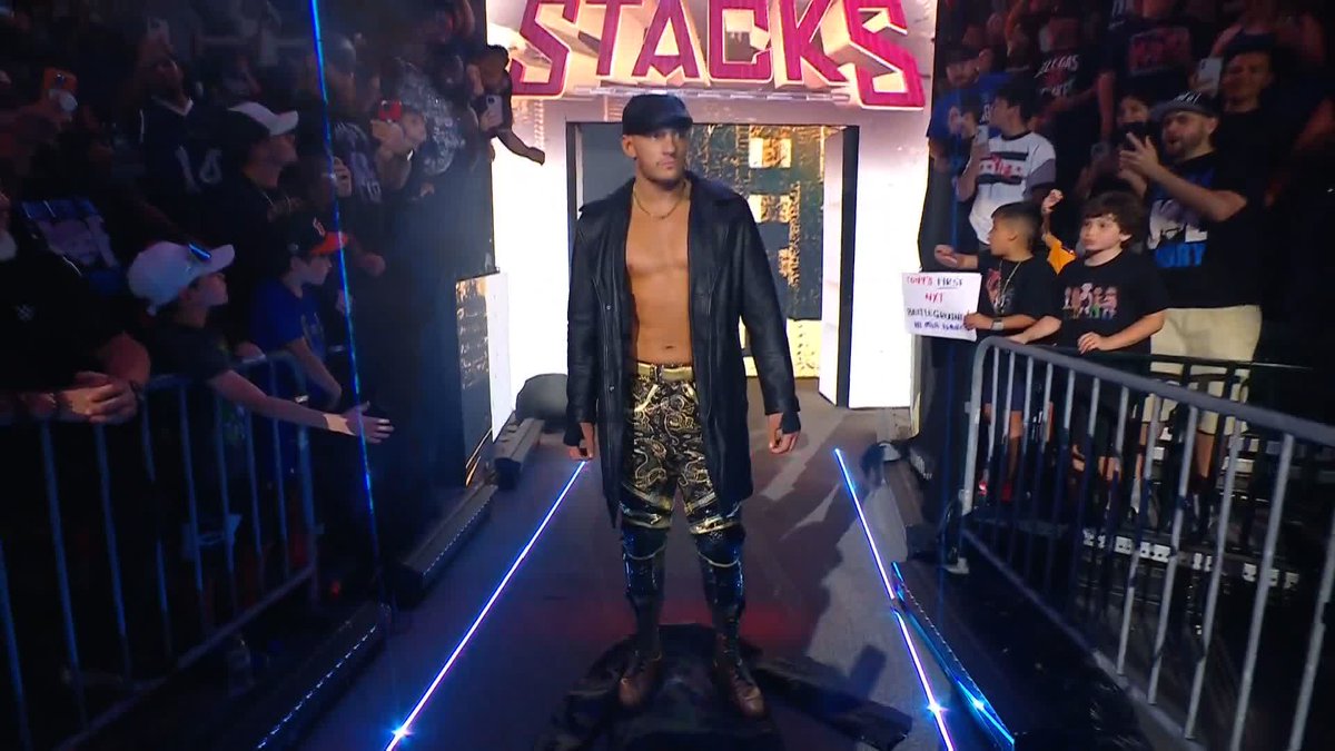 The Underboss has arrived... STACKS 💵 is ready for war. 😤 #WWENXT