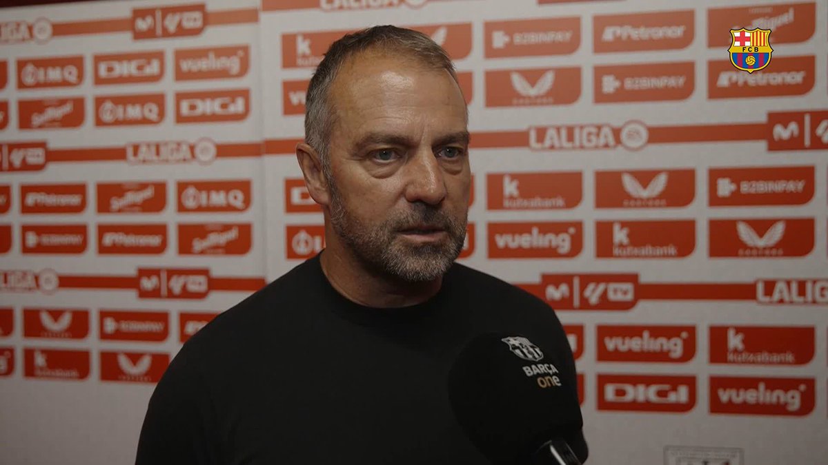 🎙️ HANSI FLICK: “This is also what we said today, that we wanted to continue, we wanted to finish like we started and also like we performed during the season and they did a great job today.” #AthleticBarça