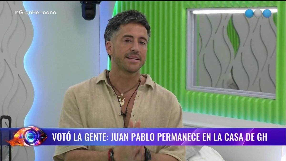 El descargo de Juan Pablo 🗣 👁 Mirá #GranHermano en y espiá la casa GRATIS las 24 horas por DIRECTV LatinAmerica DGO