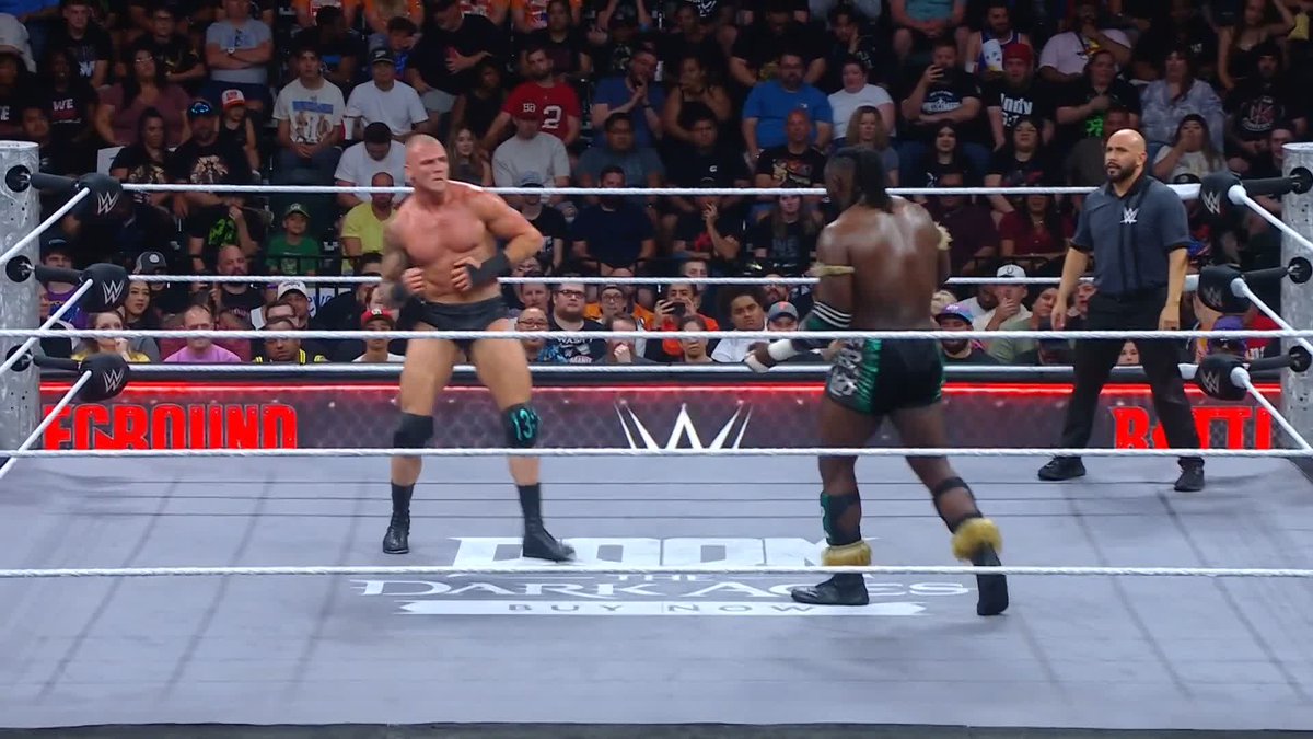 AIR BORNE. Myles Borne | THE KID has the champ on the ropes! 🤯 #WWEBattleground