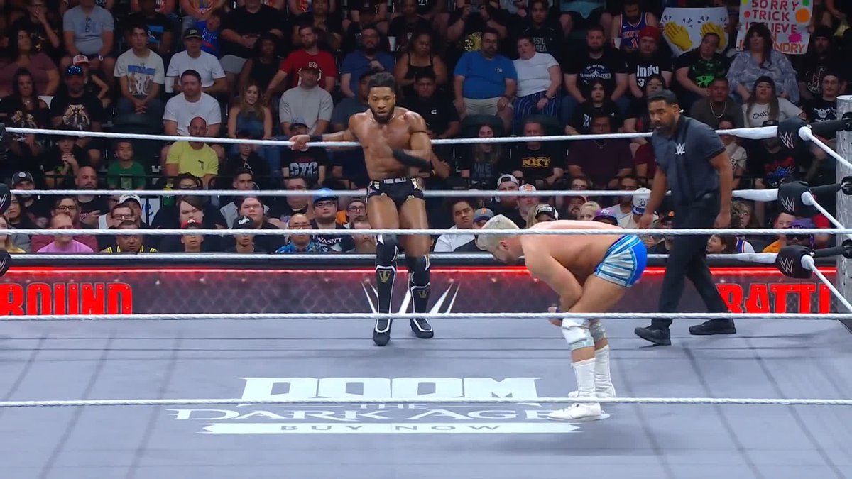 TRICK-A-ROONI?! Joe Hendry just put a stop to it immediately! 😱 #WWEBattleground