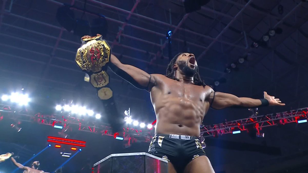 OH. MY. GOD. TRICK WILLIAMS IS THE NEW TNA WORLD CHAMPION!!! #WWEBattleground