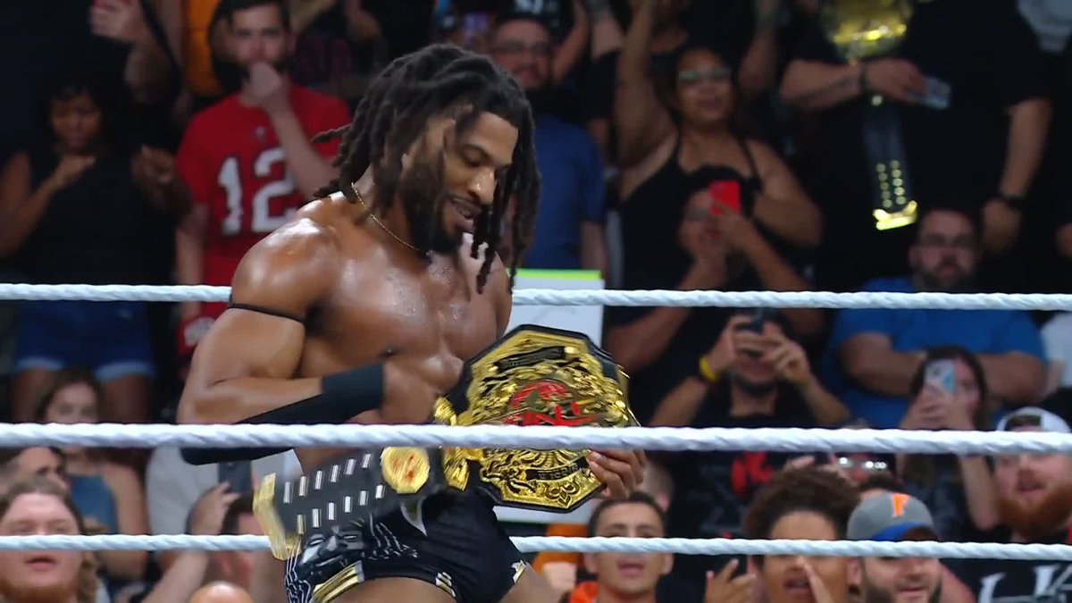 EVERYTHING has changed... 😱 Trick Williams just made HISTORY in Tampa! #WWEBattleground