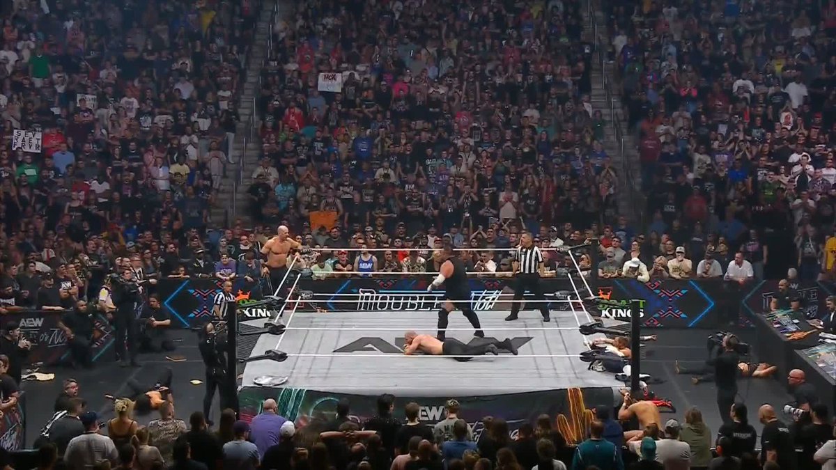 .@730HOOK is BACK but is there some tension in The Opps? Watch #AEWDoN LIVE on PPV right now!