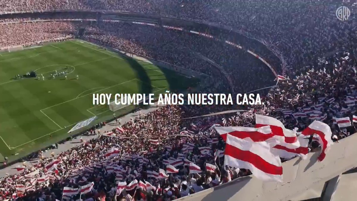 🏟️ 87 años siendo el escenario de nuestra Grandeza. ¡Feliz aniversario, Mâs Monumental! 🤍❤️🤍