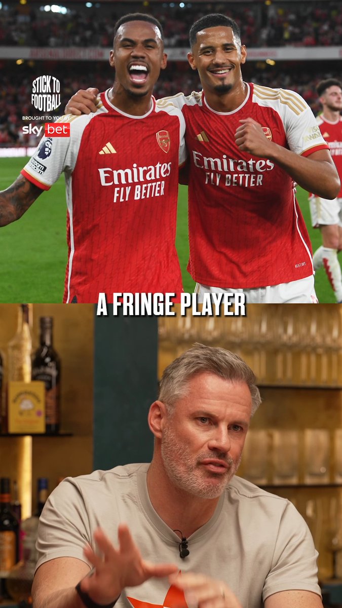 "You need that guy next to you!" 💪 Carra and Wrighty break down why Saliba and Gabriel are stronger together. 💪
