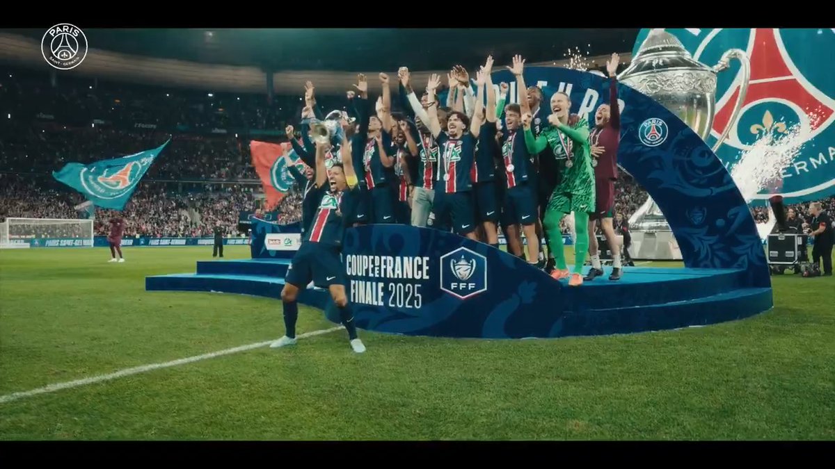🎬🏆 « Quelle équipe ! Quel club ! » Au Parc comme au Stade de France, on a tous vibré samedi soir ! Plongée dans les coulisses de cette soirée conclue par un nouveau trophée ! 🤩 #PSGSDR I Coupe de France