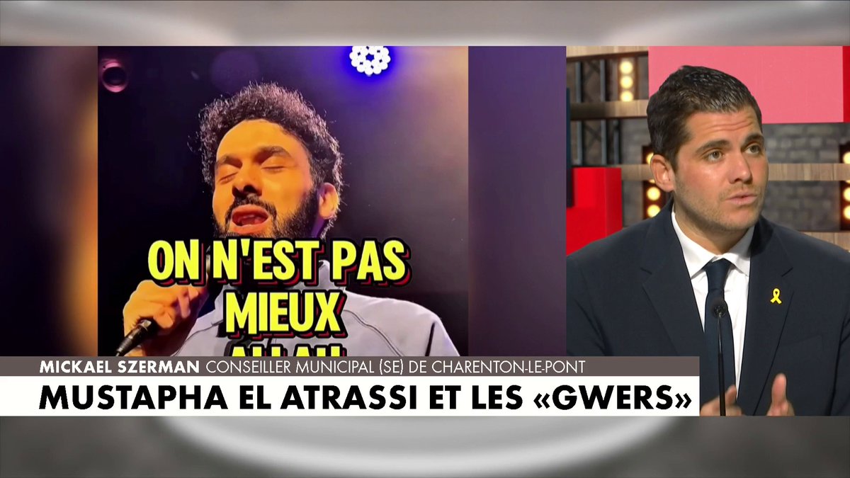 Après les propos anti-«gwers» de l'humoriste Mustapha El Atrassi, le conseiller municipal Mickaël Szerman est scandalisé : «Il y a un racisme anti-blanc et anti-non musulman dans notre pays», dans #MorandiniLive