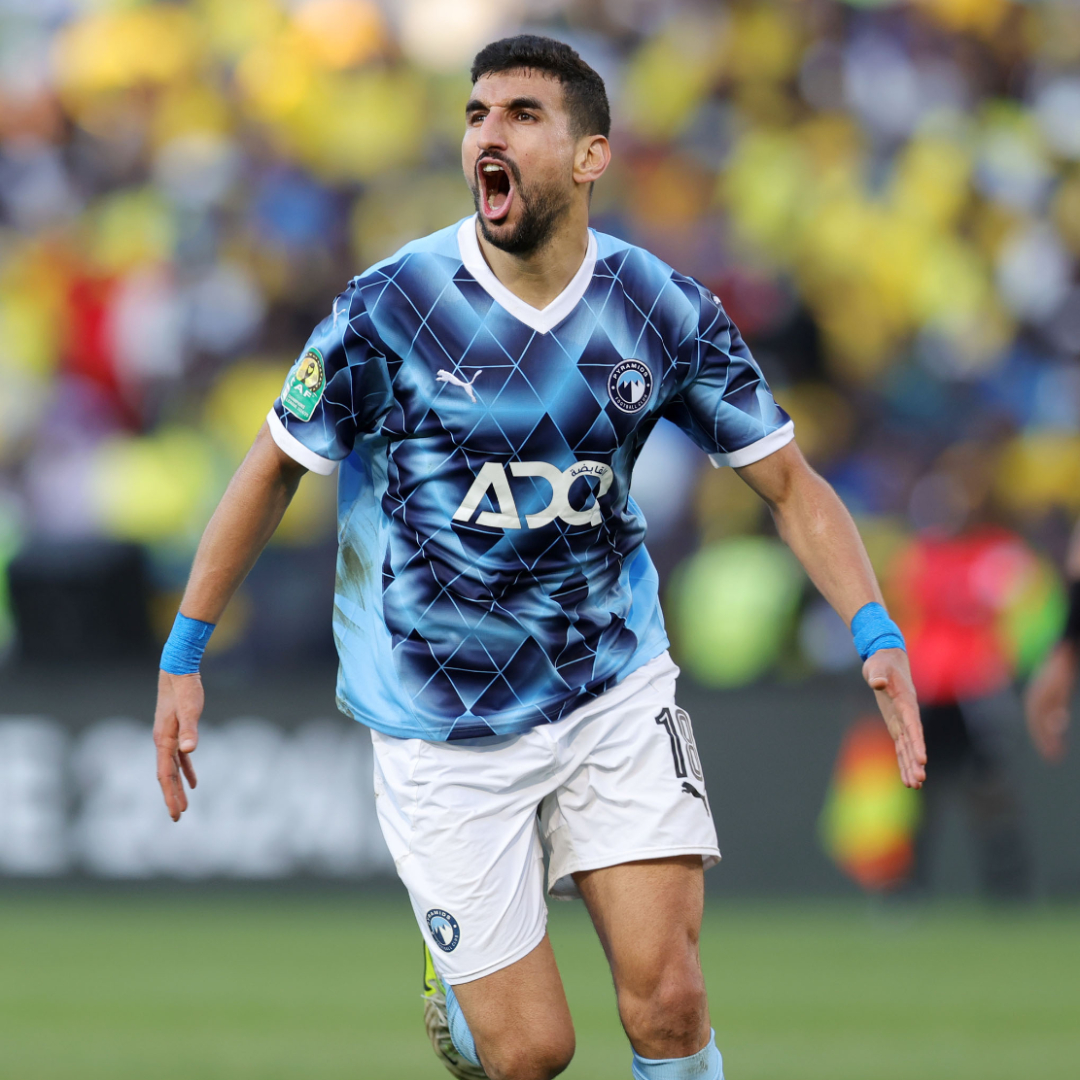 Right on time! Walid Elkarti's last-minute header wins the 1хBet #GoalOfTheDay in the first leg of the #TotalEnergiesCAFCL final! 🤩⚽️