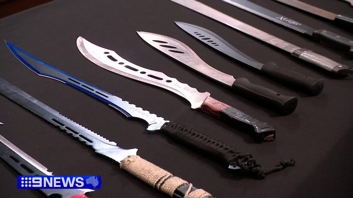 The Allan government quickly reacted to our weekend of knife violence, declaring an immediate ban on the sale of machetes, three months earlier than planned. #9News Heidi Murphy