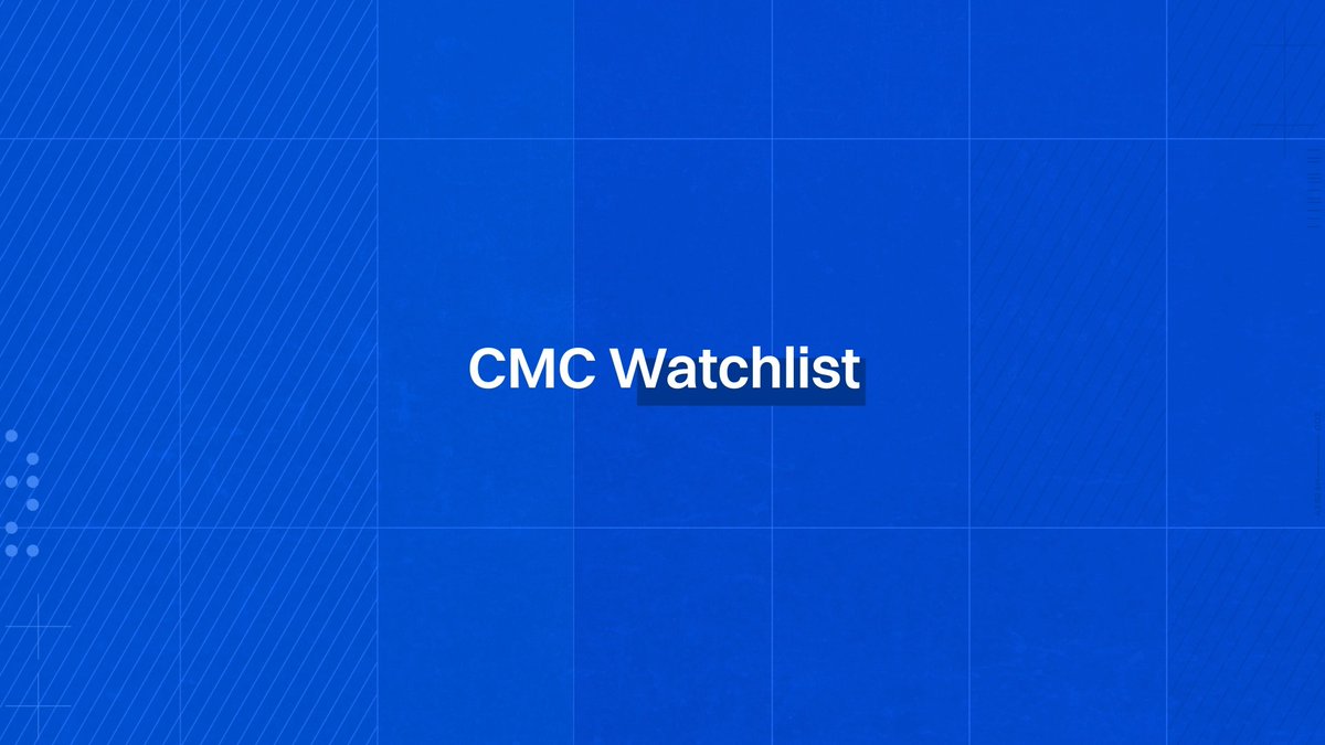 Never miss a crypto move again 👀 With CMC Watchlist, you can: 🔹 Create multiple custom lists 🔹 Set personalized price alerts 🔹 Sync across desktop and mobile Stay ahead of the market: