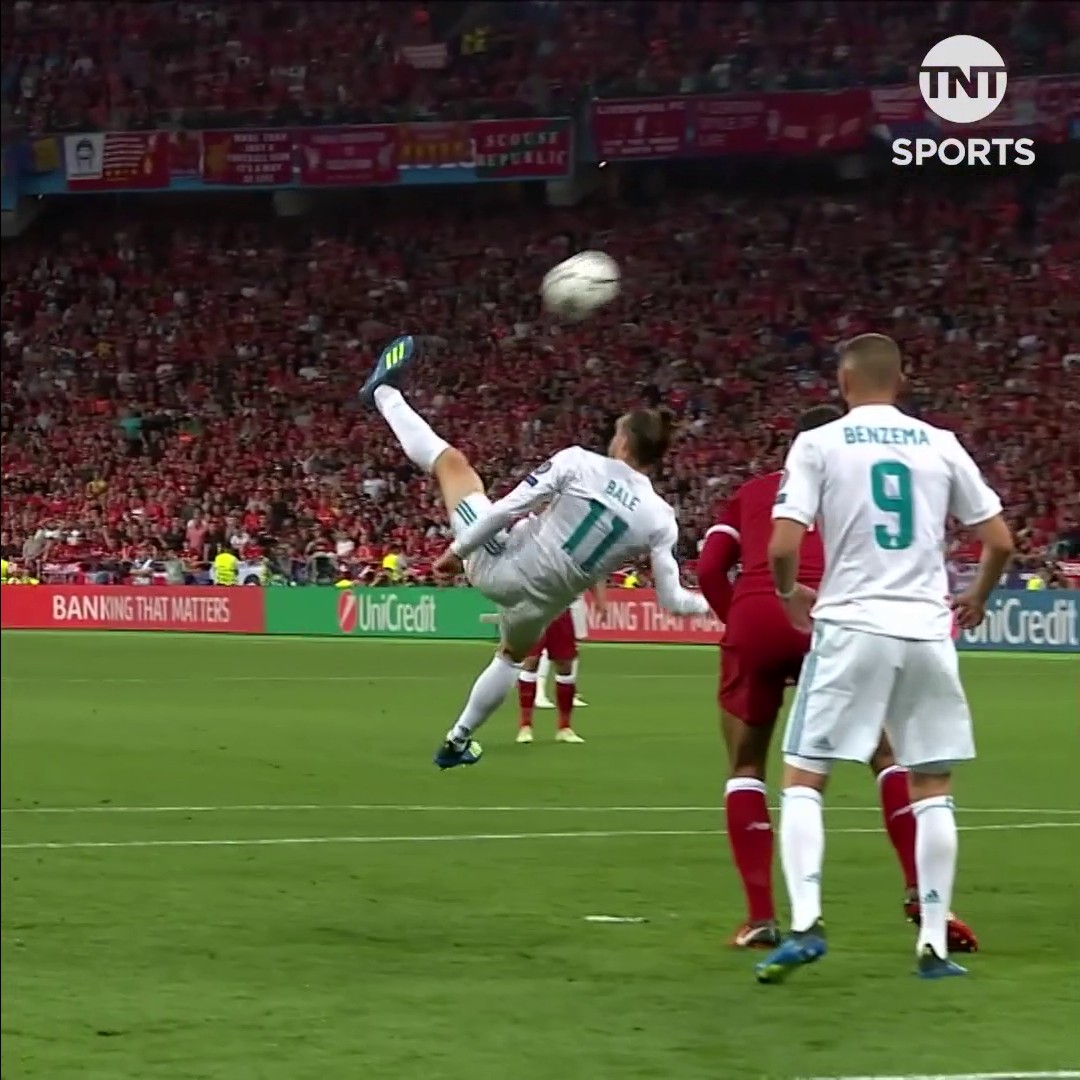 OTD in 2018: Gareth Bale scored THAT overhead kick against Liverpool in the Champions League final 😳 A legendary UCL moment 🙌