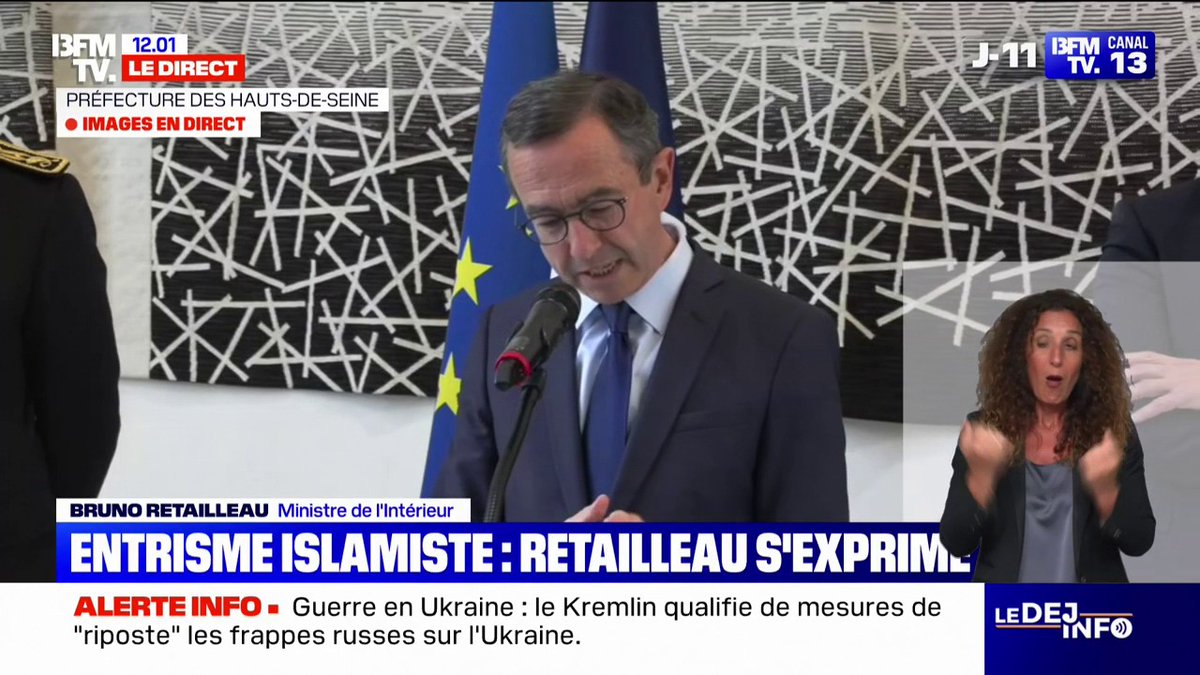 Retailleau croit qu’il est ministre du harcèlement des musulmans et de LFI alors que son rôle, c’est de protéger les Français.