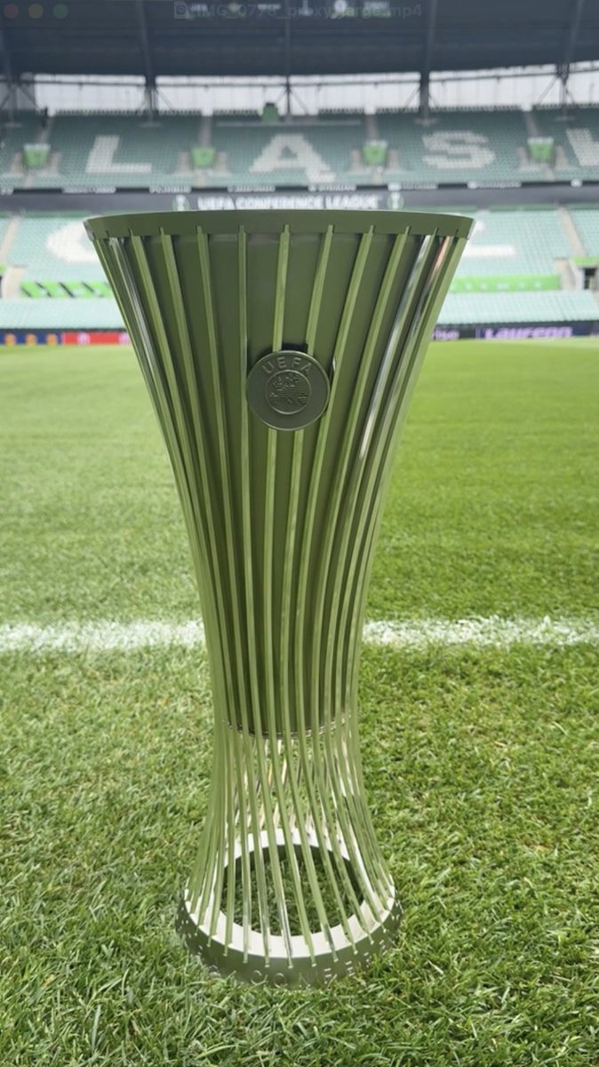 A thing of beauty 🏆 #UECLfinal