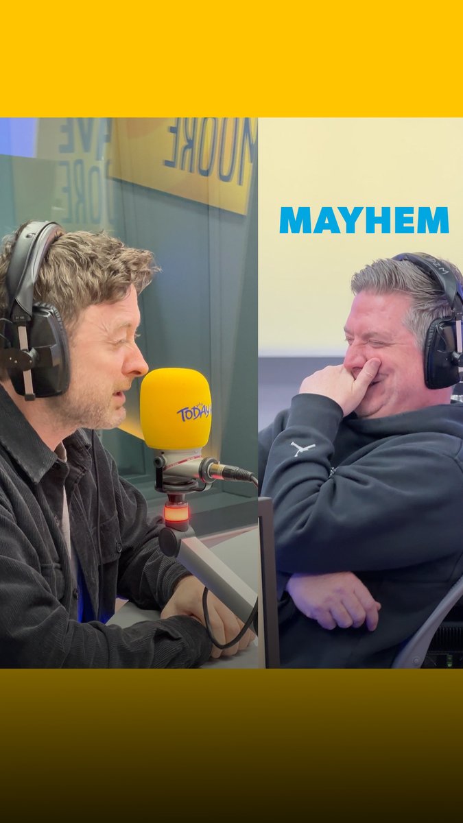Looks like Muppet Moore might stick 🤣 Dave became the latest #Mayhem victim as Pádraig Harrington and Roy Keane went head-to-head in a special edition of Sports Master with Conor Moore and Matt Cooper 👊