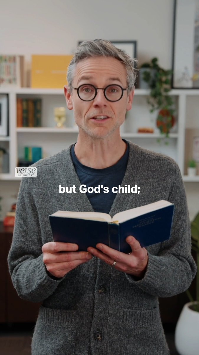 "So you are no longer a slave, but God’s child; and since you are his child, God has made you also an heir." — Galatians 4:7 NIV Catch the full video in the Bible App