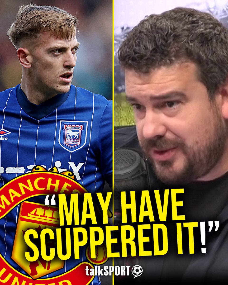 🔴 "He was leaning towards Man United... ⛔️ ...but he wants to play in the Champions League!" Alex Crook reveals #CFC may have moved ahead of #MUFC in the race for Liam Delap this summer! 🔵