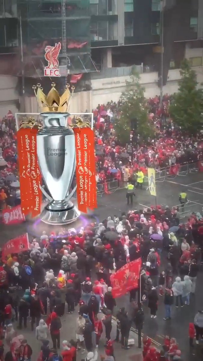 Celebrate Liverpool FC’s Premier League triumph on Snapchat 🤳 ➡️