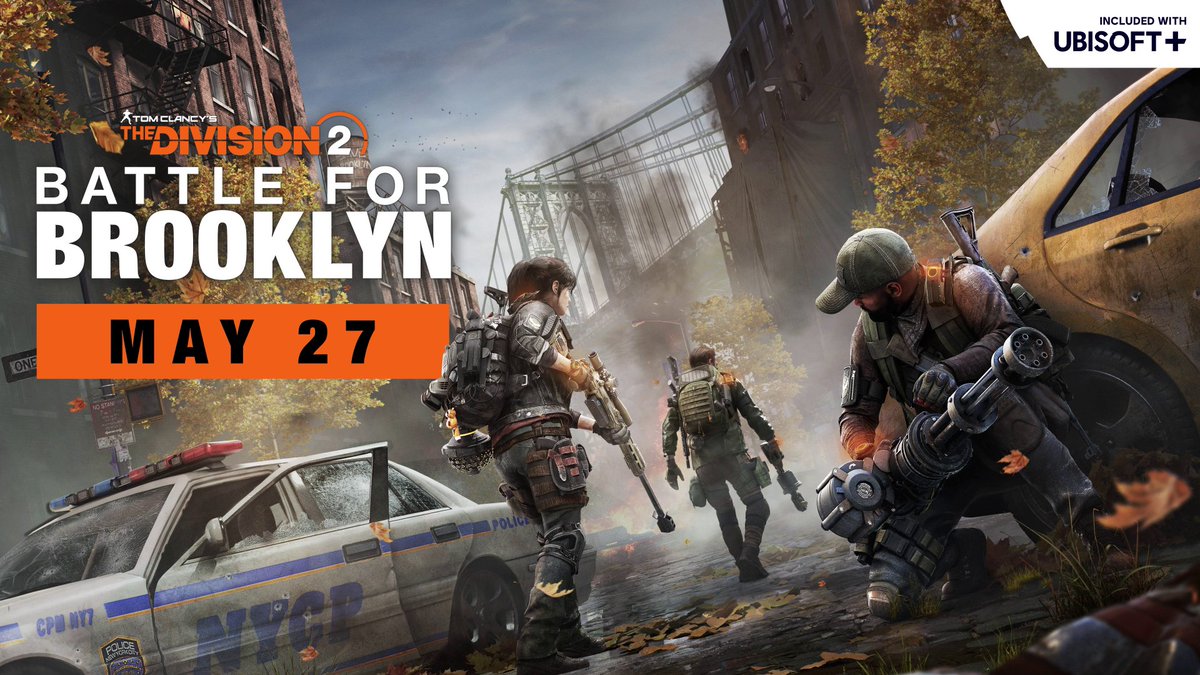 #TheDivision2 Battle for Brooklyn DLC is launching tomorrow, May 27. Ready to go back to New York, agents? Wishlist now: