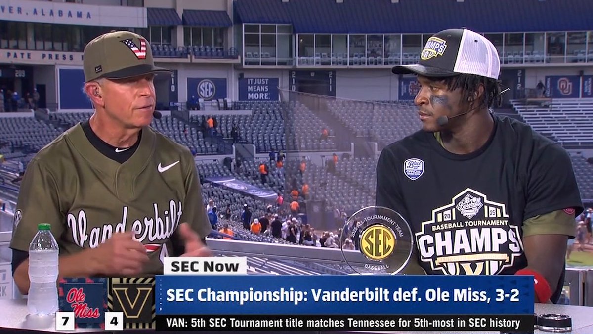 Tim Corbin explains the meaning of Vanderbilt's Salute to Service uniforms ❤️ Vanderbilt Baseball