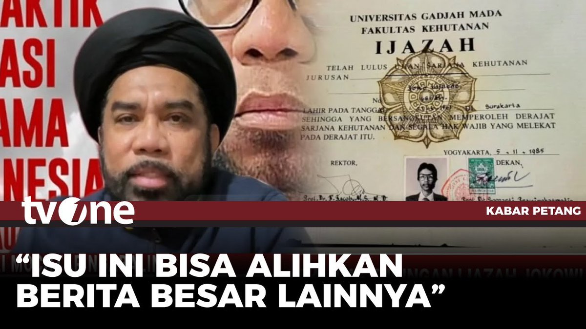 Politikus Ali Mochtar Ngabalin menyebut kasus ijazah palsu Presiden ke-7 RI Joko Widodo (Jokowi) merupakan proyek dengan anggaran sangat besar. Sebab kasus tersebut tidak selesai hingga sekarang. #HardNews_Hukum #FlashOne #CariBeritaditvOne #PolemikIjazahJokowi #AliNgabalin