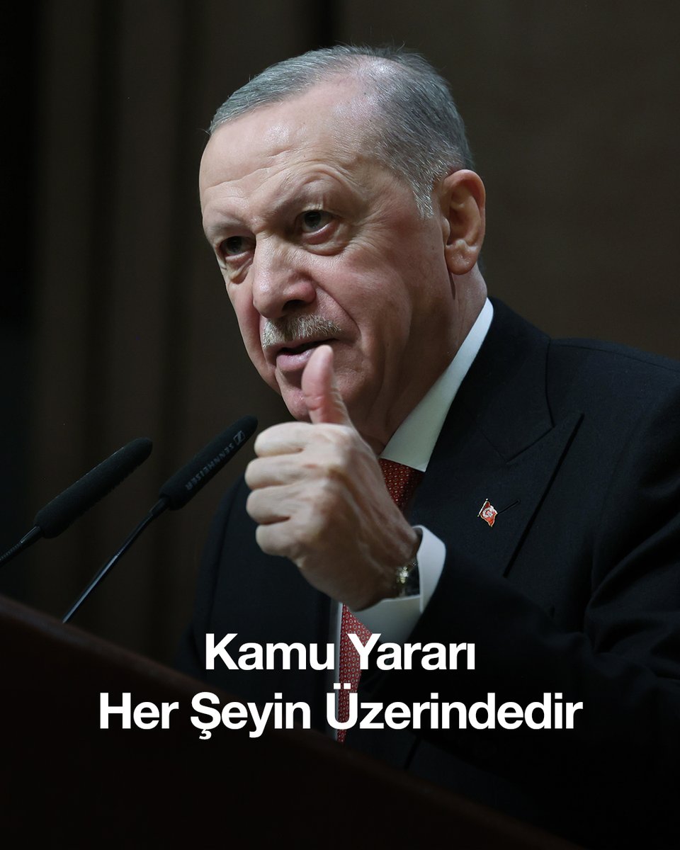 Kamunun yararını ilk planda tutan, hukuka ve etik davranış ilkelerine uyan, vatandaşın derdine derman olmak için uğraşan, üstün bir vazife şuuruyla çalışan her bir kardeşimin bu milletin başının üstünde yeri vardır.