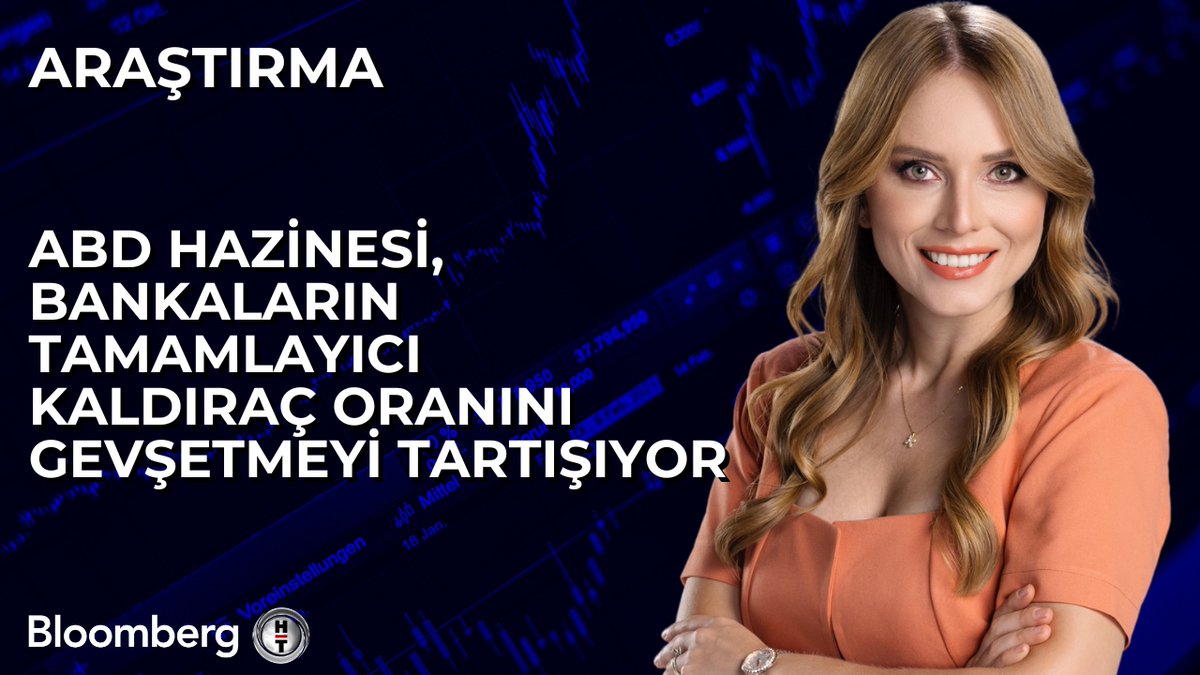 📍 ABD Hazinesi, bankaların tamamlayıcı kaldıraç oranını gevşetmeyi tartışıyor. Bloomberg HT Araştırma Analisti Sevcan Ersözlü (Sevcan Ersözlü) aktardı.