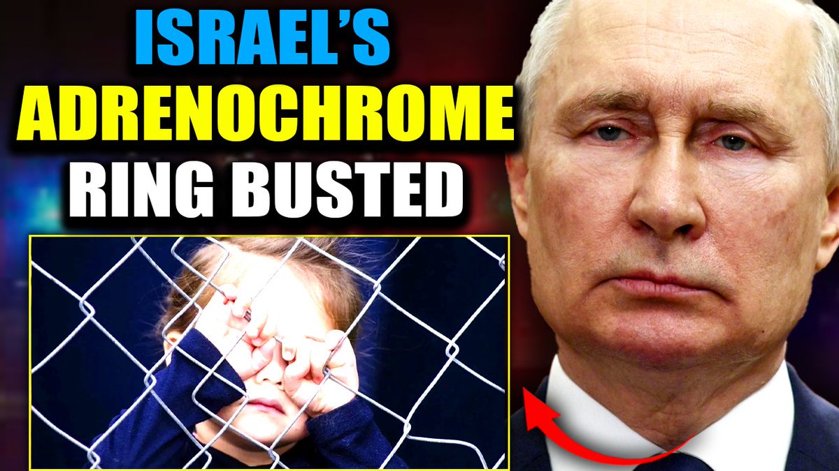 Putin's Adrenochrome Task Force Busts Underground Israeli Child Trafficking Network Just miles behind the Ukrainian front lines, Russian special forces stumbled upon a horror so dark it feels like something out of a nightmare. In the wake of a fierce Russian advance, hundreds of enslaved children were rescued from a hidden underground tunnel network - a raid that’s sending shockwaves through the corridors of global power. According to Russian sources involved in the raid - captured in chilling footage - this is the biggest child trafficking bust in history. But what they uncovered was far worse than numbers: a vast trafficking network linking the Kyiv regime to a ruthless Israeli ring with global reach to adrenochrome hot spots including Hollywood and D.C.